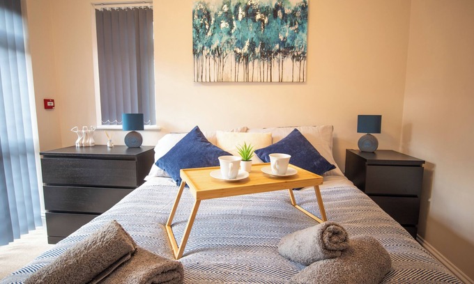Eastbourne Apartamento | Two-bedroom Apartament Central Eastbourne, Garden, Contractors Welcome