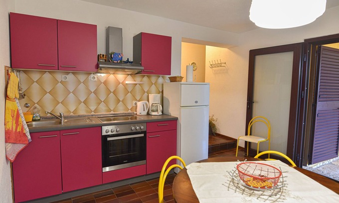 Klenovica Apartamento | Apartamento para dos personas con una terraza Klenovica, Novi Vinodolski (A-23926-a)