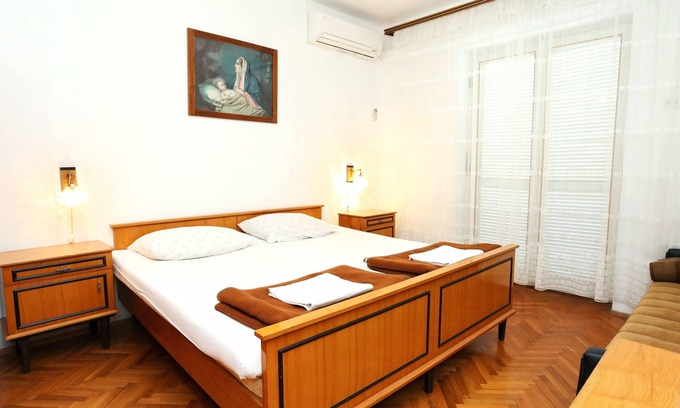 Trpanj Apartamento | Apartamento para dos personas con balcón y vista al mar Trpanj, Peljesac (A-3157-g)