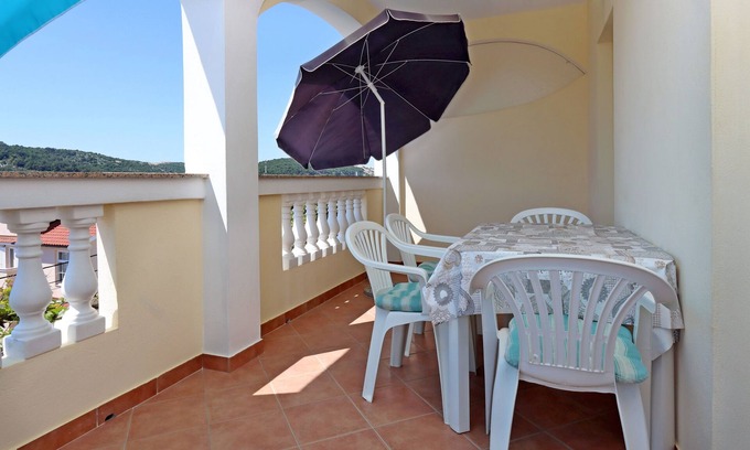 Lopar Apartamento | Apartamento para dos personas con una terraza Lopar, Rab (A-14804-d)