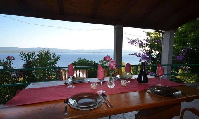 Murvica Apartamento | Apartamento para dos personas con terraza y vista al mar Murvica, Brac (A-23462-a)