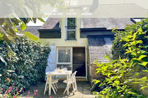 Saint-Philibert Casa | Ty Foc - Maisonnette en bord de mer - Jardin & Tennis
