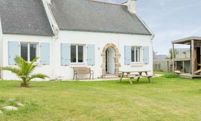Ploudalmezeau Chalet De Esquí | TY GWENN - Pretty house with sauna near the sea