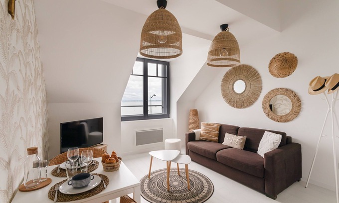 Cancale Apartamento | Ty Peskaiden 2 - Appt vue mer à Cancale