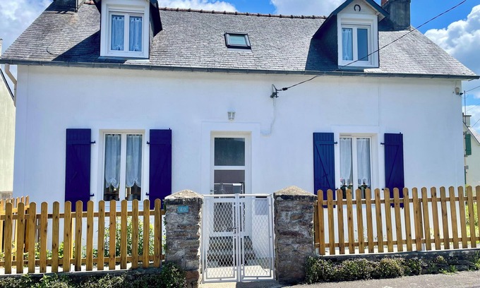 Pont-Aven Casa | Ty Roz, Maison Avec Jardin au Calme, Centre à Pied