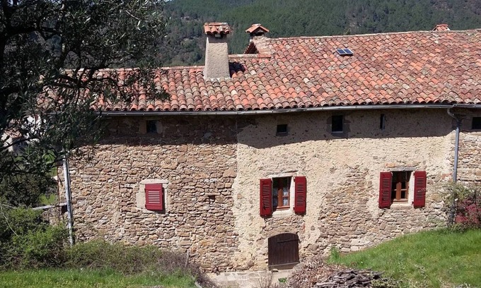 Mialet Casa | Casa típica de Cevennes para personas con vista a la montaña