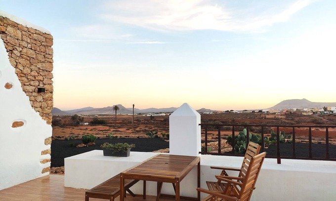 Antigua Cabaña | Mejor Ubicación Típica casa Wifi Parking Los Nopales Fuerteventura
