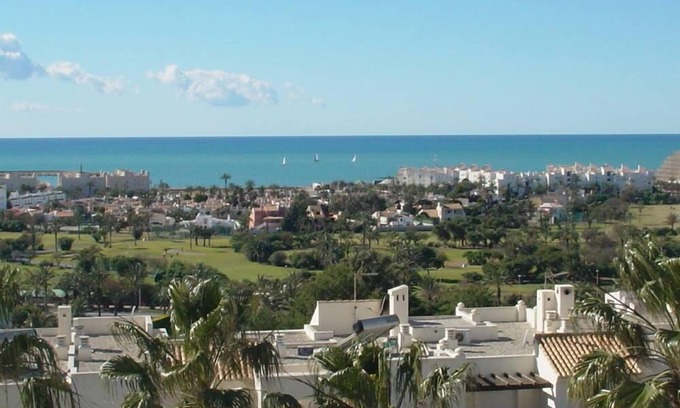 Almerimar Casa | Casa de vacaciones con vistas panorámicas al Mediterráneo y al campo de golf
