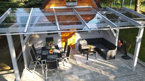 Grodek Nad Dunajcem Chalet De Esquí | U Bogatki Glamping Premium SPA Górski Drewniany Domek