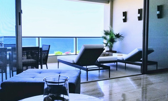 Santa Maria Huatulco Condominio | Vistas directas al mar sin obstáculos. Hermosa unidad. Pasos a piscinas, playa
