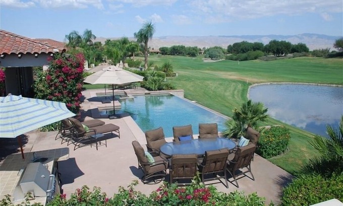 Rancho Mirage Casa | Home increíble en campo de golf-Misson Hills en el Legacy
