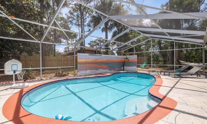 Port Saint John Casa | Unique A-Frame Heated pool & Firepit