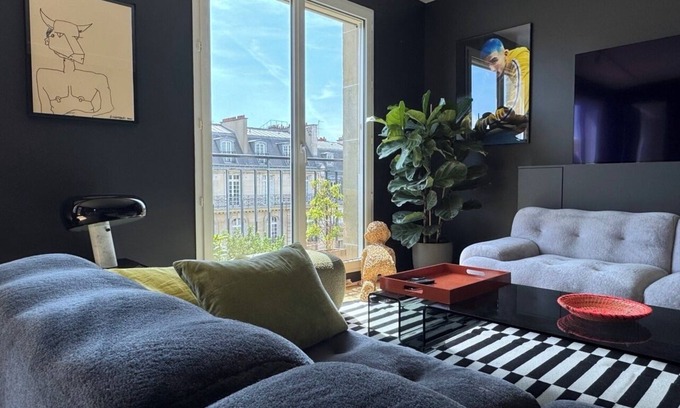 Quartier Saint-Ambroise Apartamento | Unique central arty Penthouse with 2 bedrooms, airCond and terraces