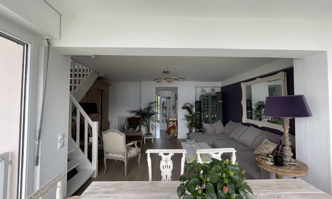 Thonon-les-Bains Apartamento | Unique duplex with breathtaking view of the port of Yvoire