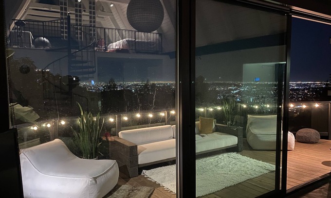 Hollywood Hills West Casa | Unique Former Music Venue in Hollywood Hills above Sunset Blvd.