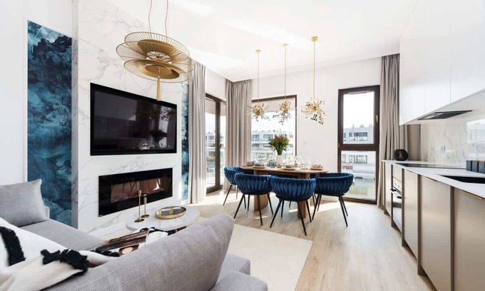 Orlinki Apartamento | Unique interiors in a seaside marina