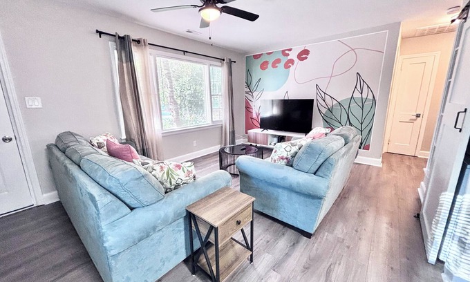 Charlotte Casa | Unique Old Charm 3-bedroom, 4-bed with Updated Comfort!