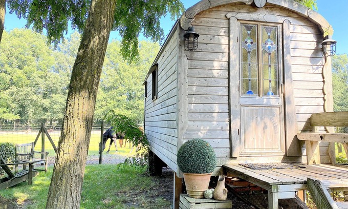 Zeeland Casa | Unique Pipowagen with optional hot tub