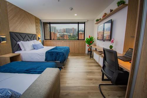 La Aguacatala Apartamento | Unique Suite in El Poblado CoWork/GYM/Fast WiFi