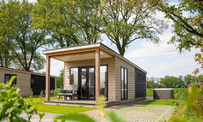 Municipality of Rijssen-Holten Cabaña | Lodge de bienestar único en Holterberg