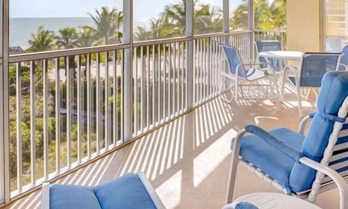 Sanibel Condominio | Vistas directas al Golfo sin igual desde este elegante y espacioso condominio en el ático