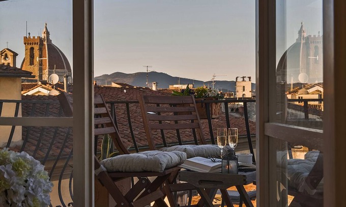 Santa Croce Apartamento | Impresionante vista de la azotea del apartamento