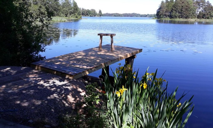 Skanes Fagerhult Apartamento | Unterkunft am See