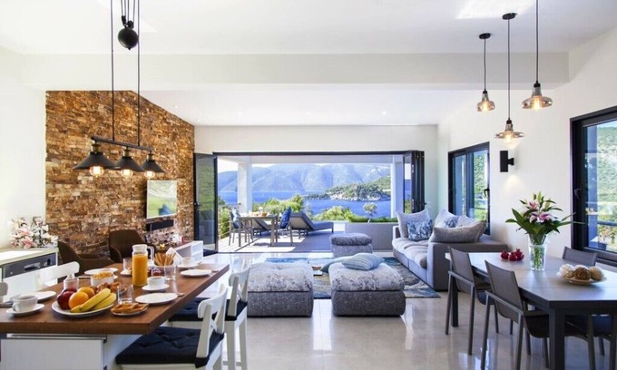 Evgiros Villa | villa dell mar lefkada - villa principal