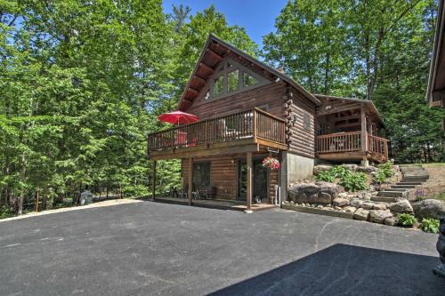 Conway Casa | Updated Log Cabin Near Story Land and Dianas Baths!