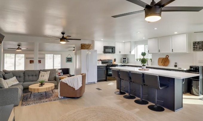 Topock Casa | Updated Topock Home with Deck and Fire Pit!