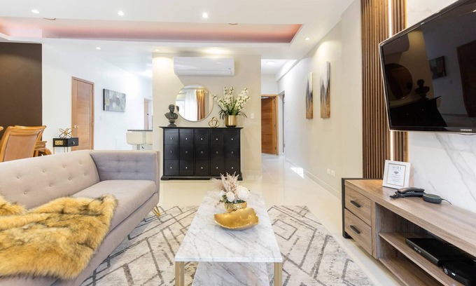 Santo Domingo Apartamento | Exclusivo Apartamento de 3 Dormitorios Para Estancia en Familia o Amigos