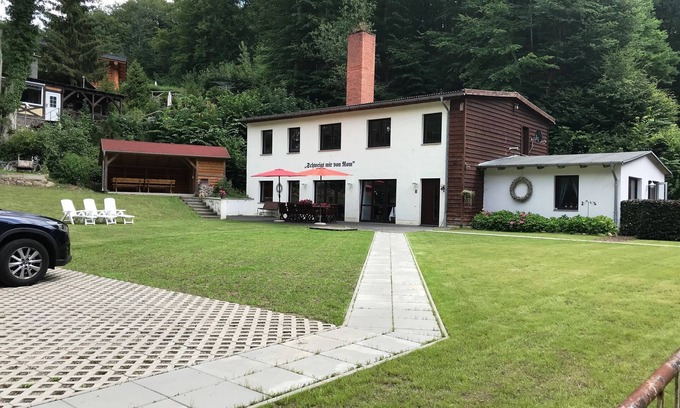 Muritz Casa | Casa de vacaciones de lujo en Bad Stuer con terraza y jardín