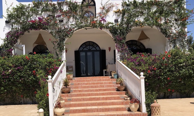 Essaouira Casa | Villa de lujo en nido jardín con gran piscina para zen interior y diversión exterior