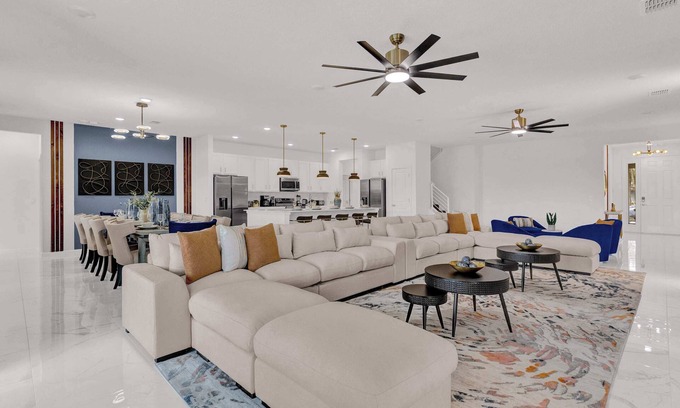 Kissimmee Casa | Upstay Luxury Mansion w Pool, Hot tub and BBQ area