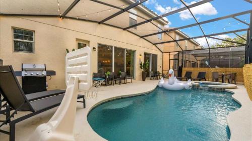 Kissimmee Casa | Upstay - Storybook Home w Pool Hot Tub Theme Rooms - Near Disney