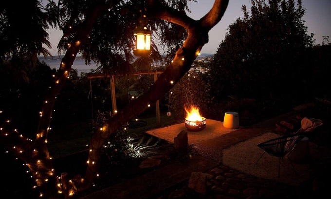 Blackmans Bay Casa | Urban farm stay with water views