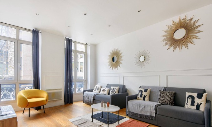 Vivienne Apartamento | Urban Flat 34 - Beautiful 3 Bedroom Paris Louvre