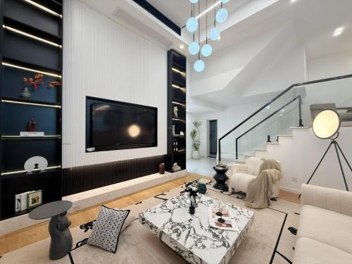 Huangpu Apartamento | Urban hub The beautiful garden of Huangpu 3 superior apartment