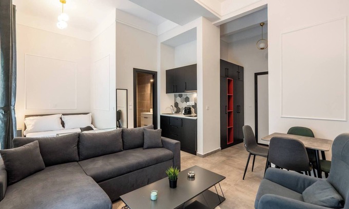 Agios Panteleimonas Apartamento | Urban Tranquility Escape