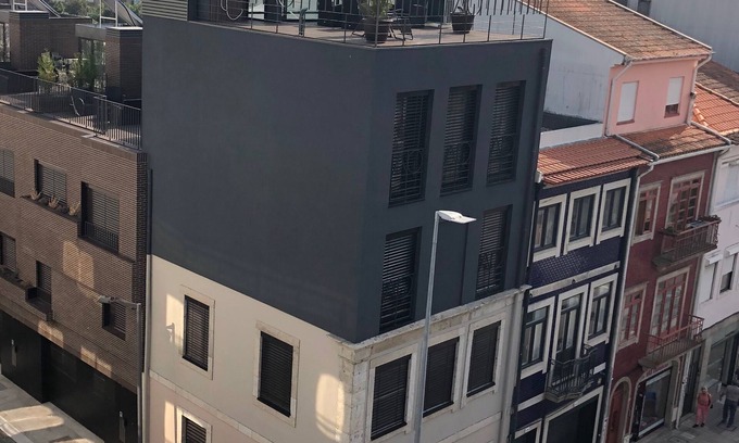 Lapa Apartamento | VISTAS URBANAS EN LA TERRAZA DEL TECHO - APARTAMENTO DUPLEX MARIA PIA