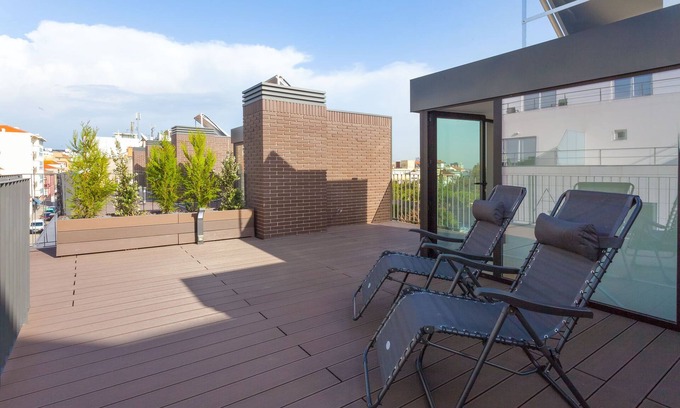 Lapa Apartamento | URBAN VIEWS TOWNHOUSE INFANTE 4 LEVELS PRIVATE TERRACE Y PRIVATE GARAGE FOR TWO