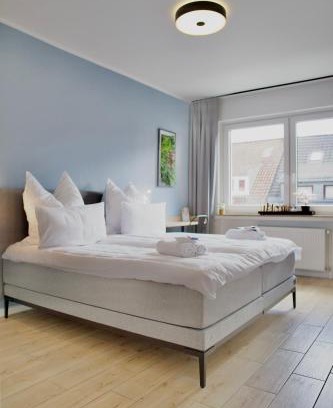 Hohentor Apartamento | Urbaner Komfort in Zentrumsnähe, Balkon, bis 6 Personen