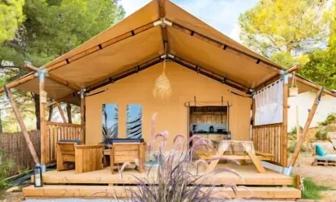 Chisseaux Casa | Ushuaïa Villages La Buissonnière Lodges *** - Safari Lodge tent (21 m2 - 2 bedrooms) 4 people