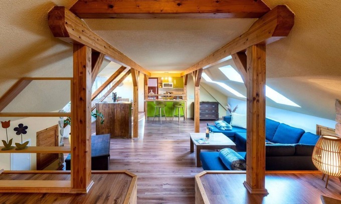 Porschdorf Apartamento | Vacation apartment "Dachboden", 1 bedroom - Porschdorfer Einkehr