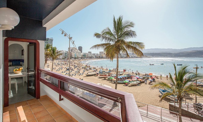 Las Palmas de Gran Canaria Apartamento | Alquiler de vacaciones "Estudio vista al mar 11" con vistas al mar y Wi-Fi