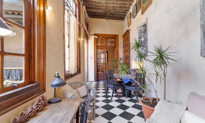 Vegueta Casa | Casa de vacaciones 'Montesdeoca - Jacaranda' con Wi-Fi
