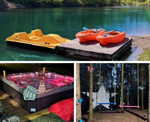 Mauricie Casa | Vacances Magiques au Domaine Privé Spa Paix Nature