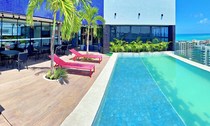 Jatiuca Apartamento | Vacanze - edf. Sky Concept apt 313, rooftop pool with panoramic view