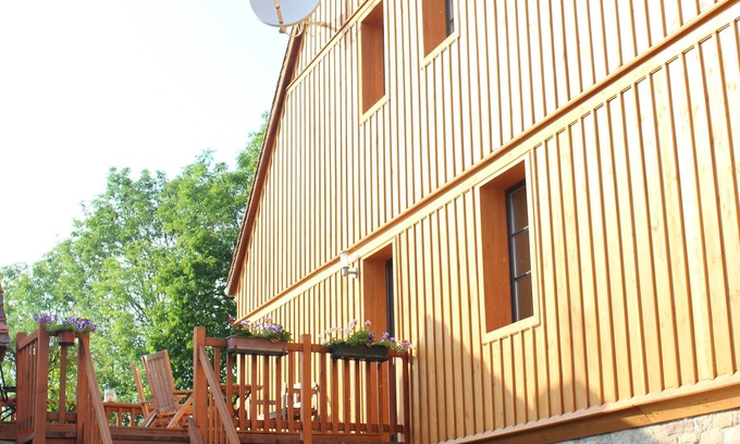 Seeburg Apartamento | Vacation apartment Rollsdorfer Mühle - apartment, 1st floor, 1 bedroom, max. 2 adults + 2 children (up to 14 years)
