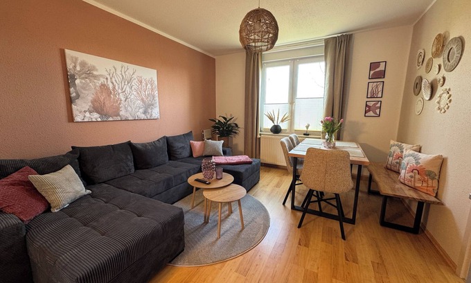 Bitterfeld Condominio | Vacation apartment 2 in the Beachhouse on Lake Goitzsche - close to the beach & family-friendly